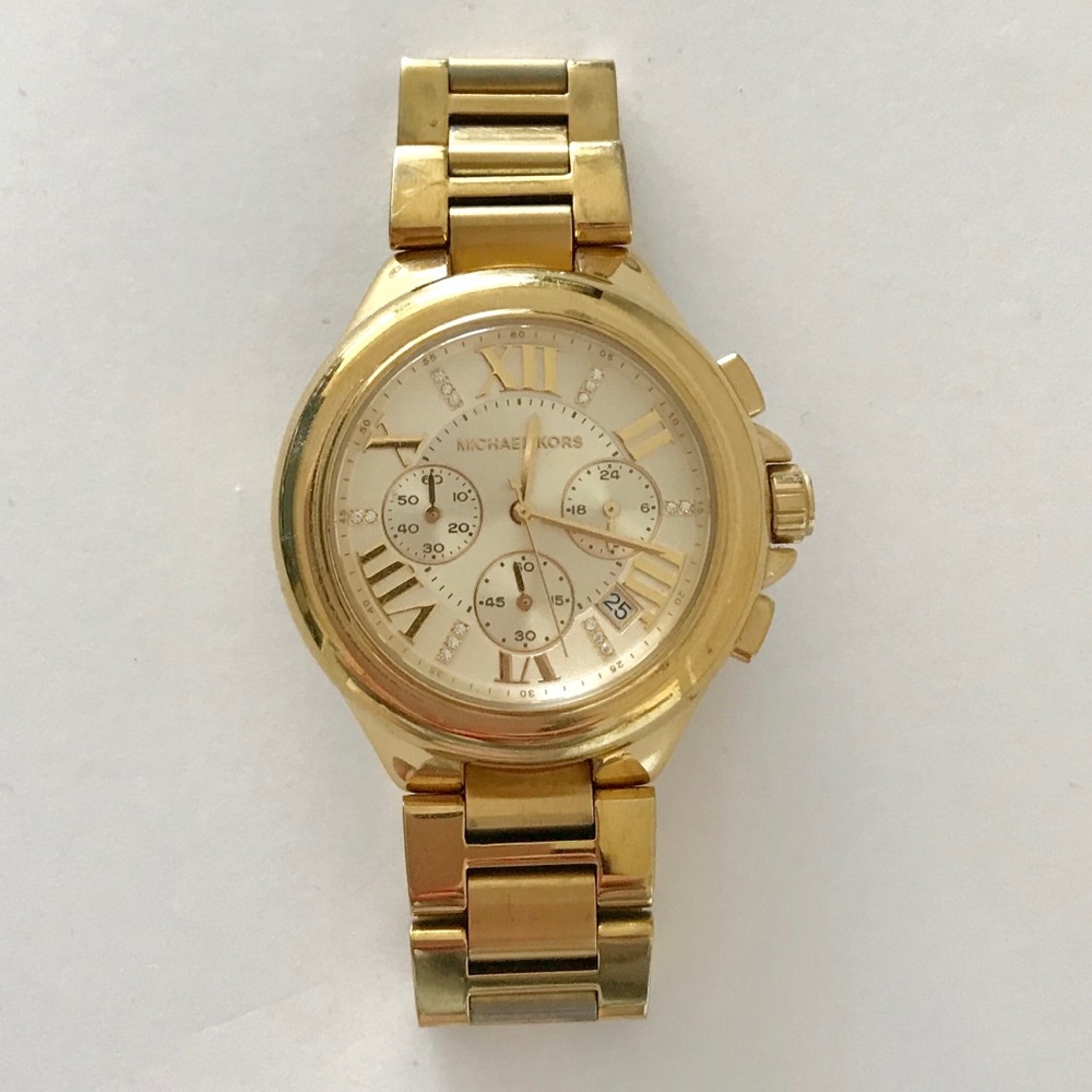 Fabulous Gold Michael Kors Watch